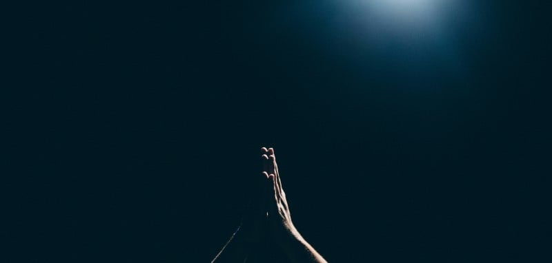 Picture of praying hands